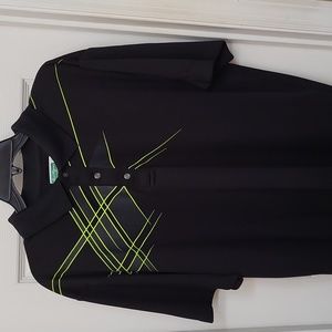 Moisture wicking golf polo